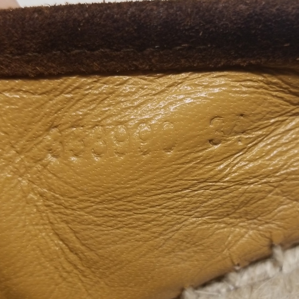 GUCCI Guccissima espadrilles (size 5") - Picture 7 of 7